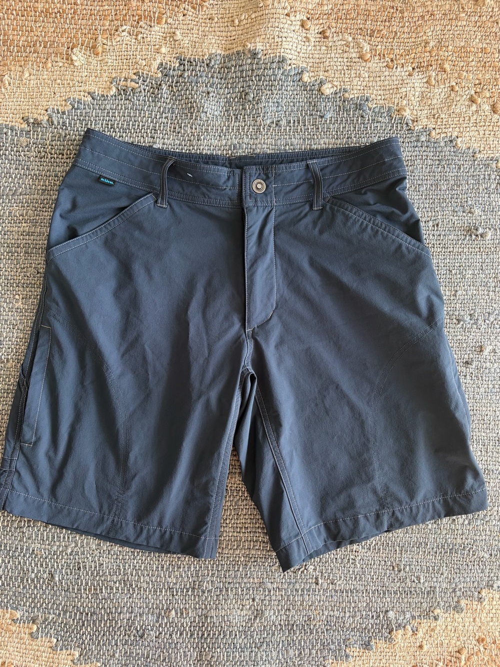 KÜHL Men’s Gray Hiking Cargo Shorts Outdoor Utility size 34”